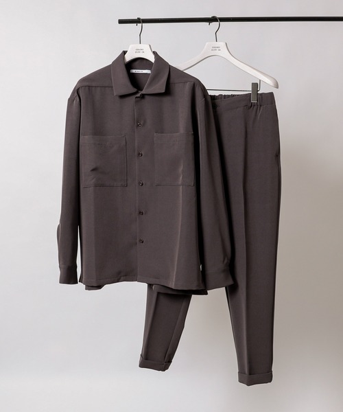 COLONY 2139（コロニートゥーワンスリーナイン）の「ストレッチイージーケアミリタリー長袖シャツ※セットアップ対応（シャツ/ブラウス・メンズ・ネイビー/チャコールグレー/ブラック・X-LARGE/MEDIUM/LARGE）」の21枚目の写真
