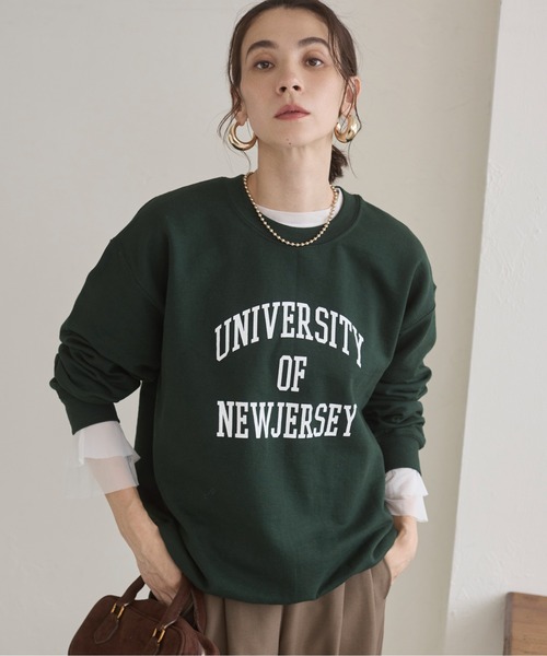 USA製 スウェット カレッジロゴ ビッグプリント Vintage グレー XL 90s 90年代 アメリカ製 カレッジ | ビンテージ古着屋Feeet 通販