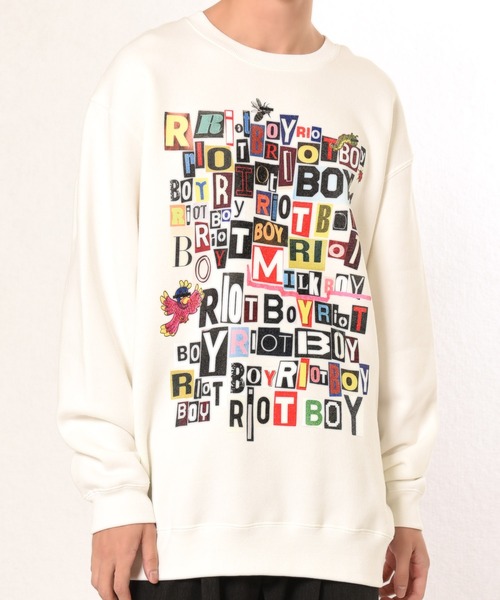 MILKBOY(ミルクボーイ)の「RIOT BOY TOPS(スウェット・メンズ・A/B/C・L/XL)」の5枚目の写真