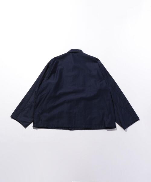 blurhms(ブラームス)の「<blurhms (ブラームス)> WORK JACKET/アウター(カバーオール・メンズ・ネイビー・2/3)」の2枚目の写真