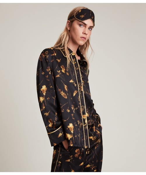 H52 羊毛 シルク 大判ストール リバーシブル