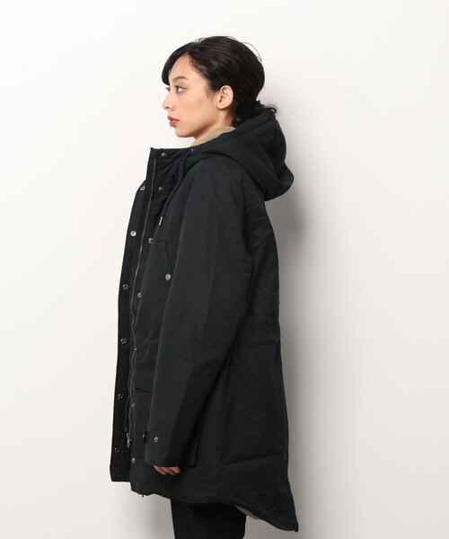 VOLCOM(ボルコム)の「WALK ON BY 5K PARKA(モッズコート・レディース・ブラック・SMALL/MEDIUM)」の2枚目の写真