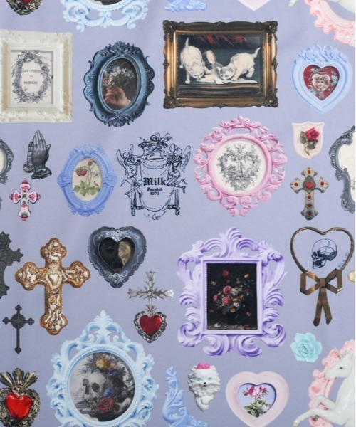 MILK　WALL DECOワンピース MILK（ミルク）の「WALL DECO ワンピース（ワンピース）」 - WEAR