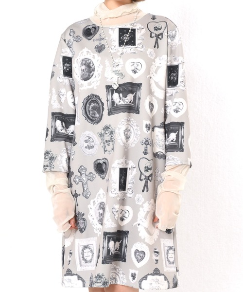 MILK　WALL DECOワンピース MILK（ミルク）の「WALL DECO ワンピース（ワンピース）」 - WEAR