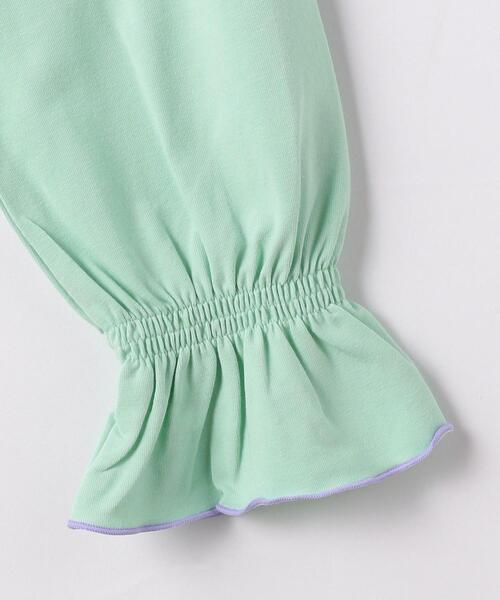 green label relaxing（グリーンレーベルリラクシング）の「◆【WEB限定サイズあり】TJ キャンディスリーブ プルオーバー 140cm-160cm（Tシャツ/カットソー・キッズ・オフホワイト/ライラック/ライム・160cm/140cm/150cm）」の7枚目の写真