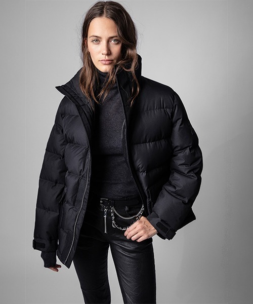 ZADIG&VOLTAIRE(ザディグ エ ヴォルテール)の「KADY NYLON PARKAS(ダウンジャケット/コート・レディース・ブラック・S/XS/M/L)」の7枚目の写真