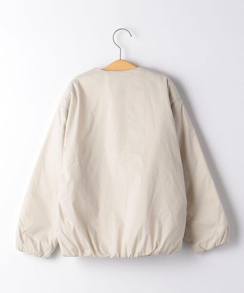 green label relaxing（グリーンレーベルリラクシング）の「★＜ARCH&LINE（アーチ＆ライン）＞ミニマルブルゾン 115cm-145cm<br>（その他アウター・キッズ・ベージュ/オフホワイト・L(125-135cm)/XL(135-145cm)/M(115-125cm)）」の14枚目の写真