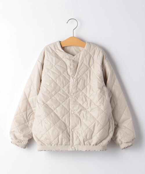 green label relaxing（グリーンレーベルリラクシング）の「★＜ARCH&LINE（アーチ＆ライン）＞ミニマルブルゾン 115cm-145cm<br>（その他アウター・キッズ・ベージュ/オフホワイト・L(125-135cm)/XL(135-145cm)/M(115-125cm)）」の17枚目の写真