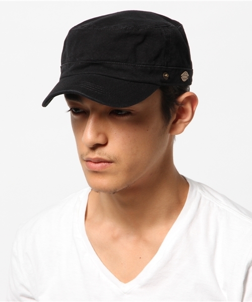 Dickies（ディッキーズ）の「BEAMS /  Dickies ワークキャップ 15SS（キャップ・メンズ・ブラック/ベージュ/ネイビー・ONE SIZE）」の4枚目の写真