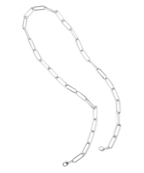 Figments（フィグメンツ）の「ミディアムケーブルマスクチェーン（マスク・レディース・シルバー・FREE）」の4枚目の写真