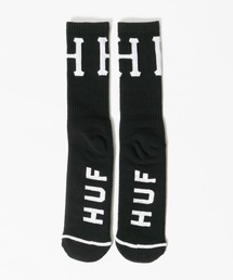 HUF（ハフ）の「HUF/ハフ ESSENTIALS CLASSIC SOCK 靴下 ミドル（ソックス/靴下・レディース）」