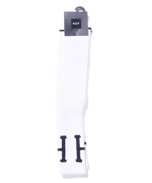 HUF(ハフ)の「HUF/ハフ ESSENTIALS CLASSIC SOCK 靴下 ミドル(ソックス/靴下・メンズ・ホワイト/ブラック・ONE SIZE)」の14枚目の写真