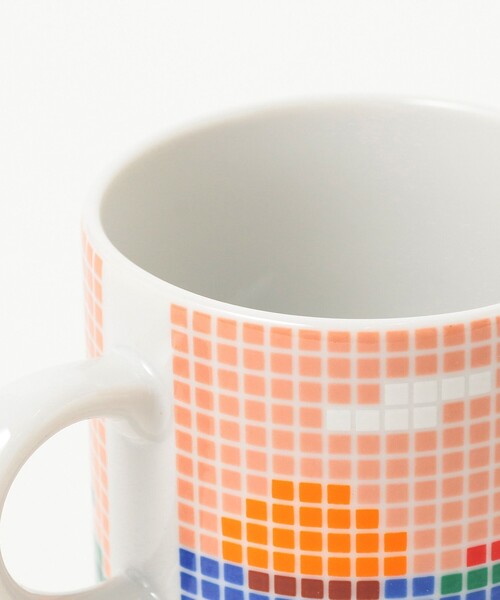 TOKYO CULTUART by BEAMS(トウキョウカルチャートバイビームス)の「The Porcelains / fujiyamaタイルマグ(グラス/マグカップ/タンブラー・メンズ・レッド/ブルー・ONE SIZE)」の8枚目の写真