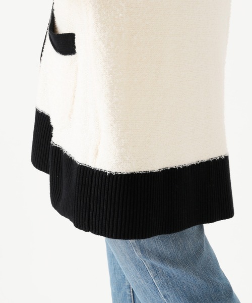 JOURNAL STANDARD(ジャーナルスタンダード)の「■■■ファンシーニットカーディガン◆(カーディガン/ボレロ・レディース・ホワイト/ブラック・FREE)」の19枚目の写真