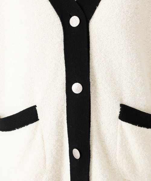 JOURNAL STANDARD(ジャーナルスタンダード)の「■■■ファンシーニットカーディガン◆(カーディガン/ボレロ・レディース・ホワイト/ブラック・FREE)」の20枚目の写真