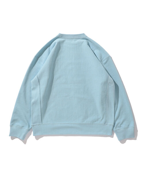 BEAMS LIGHTS（ビームスライツ）の「BEAMS LIGHTS / ヴィンテージ プリント クルー スウェット（スウェット・メンズ・ネイビー/グレー/サックスブルー・SMALL/MEDIUM/LARGE）」の6枚目の写真