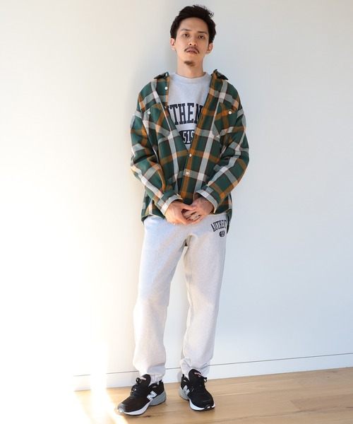 BEAMS LIGHTS（ビームスライツ）の「BEAMS LIGHTS / ヴィンテージ プリント クルー スウェット（スウェット・メンズ・ネイビー/グレー/サックスブルー・SMALL/MEDIUM/LARGE）」の12枚目の写真