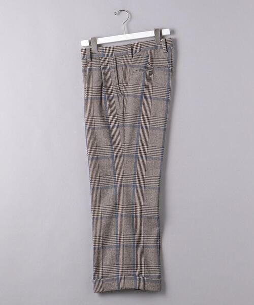 ts(s)(ティーエスエス)の「<ts(s)(ティーエスエス)> グレンプレイド 2インプリーツ パンツ■■■(その他パンツ・メンズ・グレー・0/1/2)」の1枚目の写真