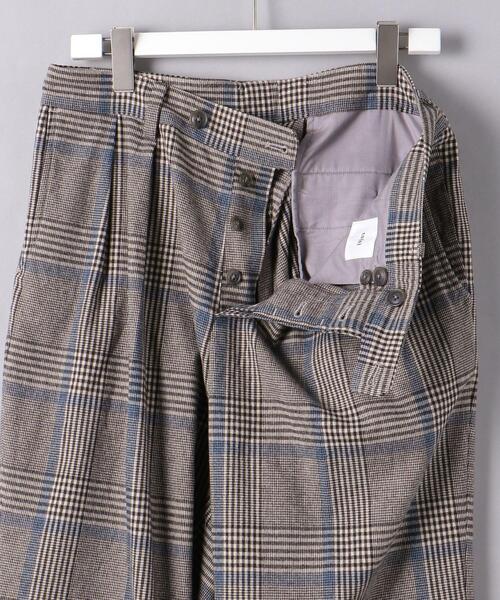 ts(s)(ティーエスエス)の「<ts(s)(ティーエスエス)> グレンプレイド 2インプリーツ パンツ■■■(その他パンツ・メンズ・グレー・0/1/2)」の5枚目の写真