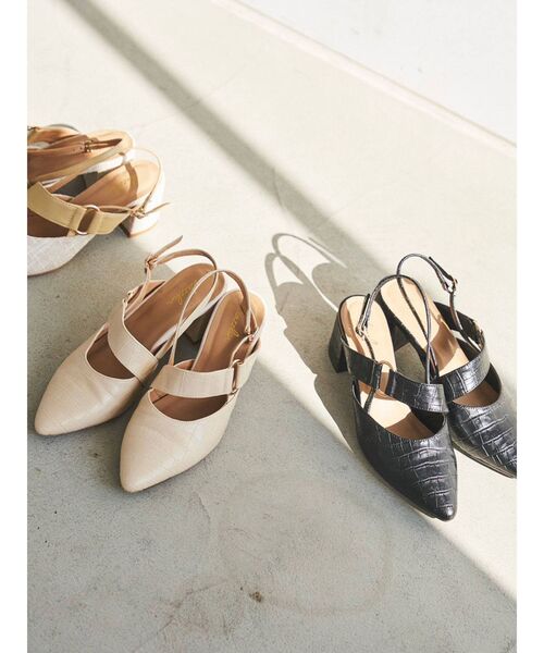dazzlin（ダズリン）の「ポインテッドレディパンプス（パンプス・レディース・ブラック/ベージュ/アイボリー・SMALL/MEDIUM/LARGE）」の8枚目の写真