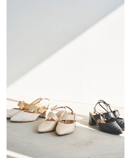 dazzlin（ダズリン）の「ポインテッドレディパンプス（パンプス・レディース・ブラック/ベージュ/アイボリー・SMALL/MEDIUM/LARGE）」の6枚目の写真