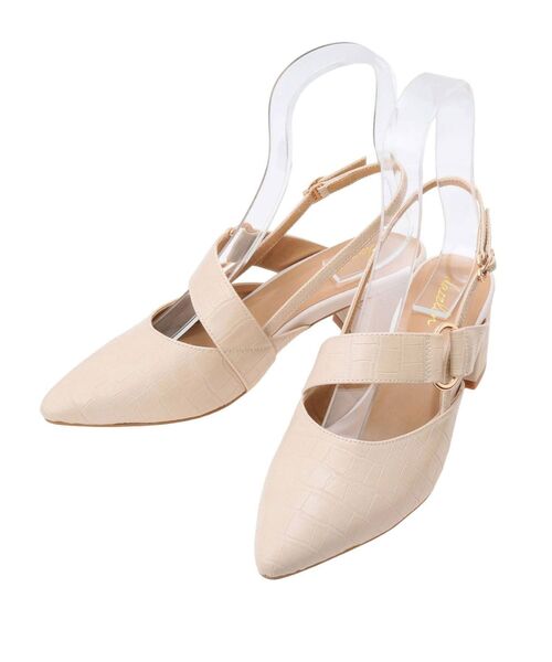 dazzlin（ダズリン）の「ポインテッドレディパンプス（パンプス・レディース・ブラック/ベージュ/アイボリー・SMALL/MEDIUM/LARGE）」の16枚目の写真