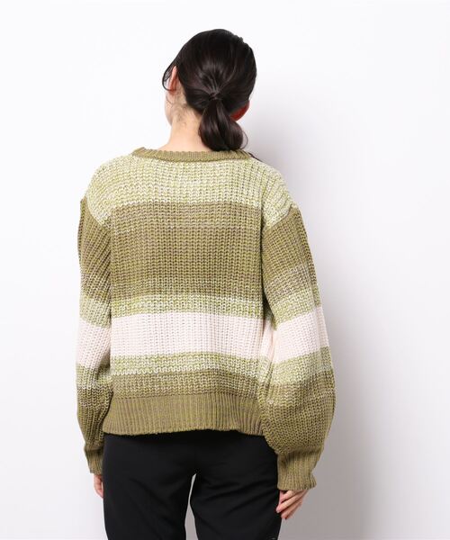 cepo（セポ）の「ミックスヤーンニット（ニット/セーター・レディース・オレンジ/ブルー/グリーン・M）」の16枚目の写真