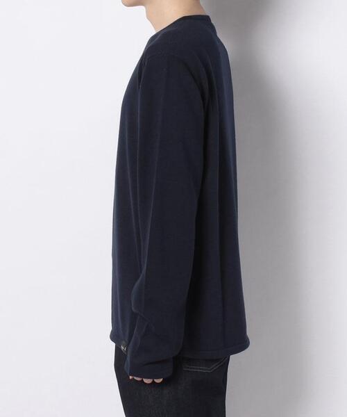 agnes b.（アニエスベー）の「LW21 PULL ニットプルオーバー（ニット/セーター・メンズ・ネイビー・1/2）」の7枚目の写真