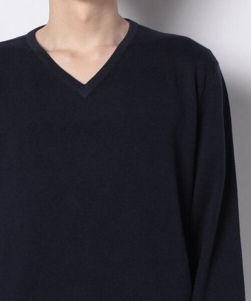 agnes b.（アニエスベー）の「LW21 PULL ニットプルオーバー（ニット/セーター・メンズ・ネイビー・1/2）」の2枚目の写真