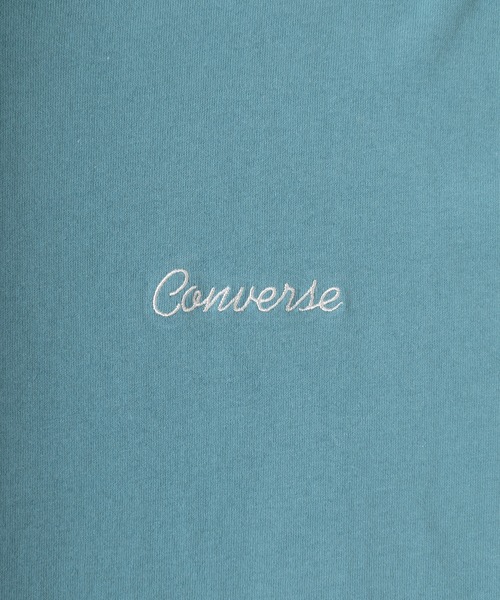 CONVERSE(コンバース)の「【CONVERSE/コンバース】ワンポイント刺繍 バックプリント シューズプリント ロンT/長袖Tシャツ(Tシャツ/カットソー・メンズ・ホワイト/ブラック/ブルー/ホワイト系その他・M/L/XL)」の7枚目の写真