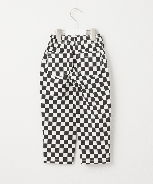 CIAOPANIC TYPY（チャオパニックティピー）の「■【KIDS】フラッグチェックパンツ（その他パンツ・キッズ・ブラック/レッド・SMALL/MEDIUM/LARGE/X-LARGE/XX-LARGE）」の4枚目の写真