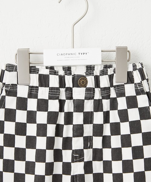 CIAOPANIC TYPY（チャオパニックティピー）の「■【KIDS】フラッグチェックパンツ（その他パンツ・キッズ・ブラック/レッド・SMALL/MEDIUM/LARGE/X-LARGE/XX-LARGE）」の7枚目の写真