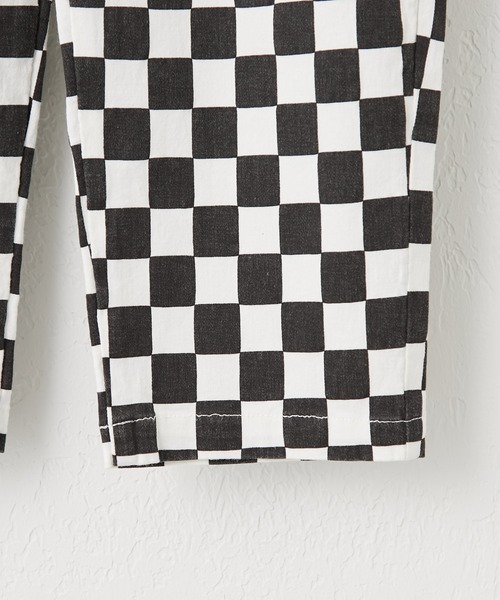 CIAOPANIC TYPY（チャオパニックティピー）の「■【KIDS】フラッグチェックパンツ（その他パンツ・キッズ・ブラック/レッド・SMALL/MEDIUM/LARGE/X-LARGE/XX-LARGE）」の5枚目の写真