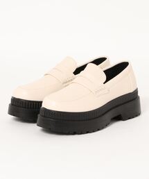 R&E | 【R&E】超軽量厚底コインローファー(ローファー)