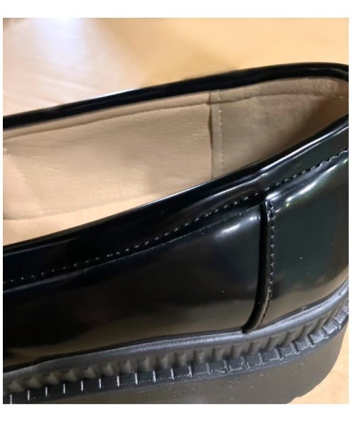 R&E（アールアンドイー）の「【R&E】超軽量厚底コインローファー（ローファー・レディース・ブラック/アイボリー/ブラック系その他・LL/S/M/L）」の22枚目の写真