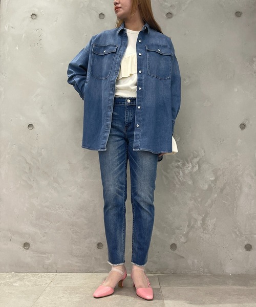 Healthy Denim ヘルシーデニム オーバーサイズ デニムジャケット Healthy denim（ヘルシーデニム）の「【Healthy DENIM】ALMOND