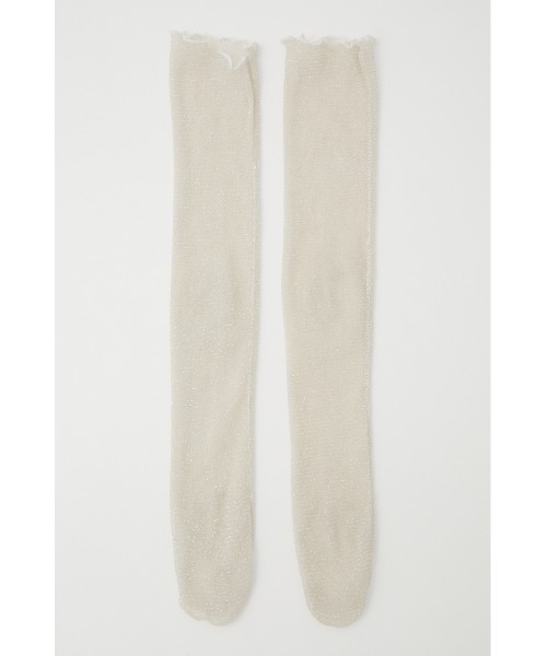 rienda(リエンダ)の「シースルーソックス(ソックス/靴下・レディース・ブラック/ベージュ・FREE)」の1枚目の写真