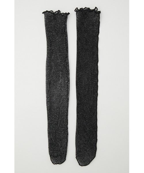 rienda(リエンダ)の「シースルーソックス(ソックス/靴下・レディース・ブラック/ベージュ・FREE)」の2枚目の写真