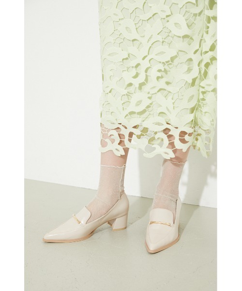 rienda(リエンダ)の「シースルーソックス(ソックス/靴下・レディース・ブラック/ベージュ・FREE)」の5枚目の写真