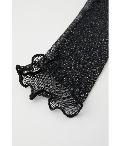 rienda(リエンダ)の「シースルーソックス(ソックス/靴下・レディース・ブラック/ベージュ・FREE)」の6枚目の写真