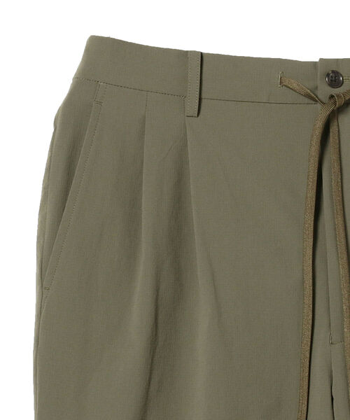 B:MING by BEAMS（ビーミングバイビームス）の「B:MING by BEAMS / NOMAD リップストップ 2プリーツ イージースラックス（セットアップ対応）（スラックス・メンズ・ブラック/オリーブ・44/46/48/50）」の18枚目の写真