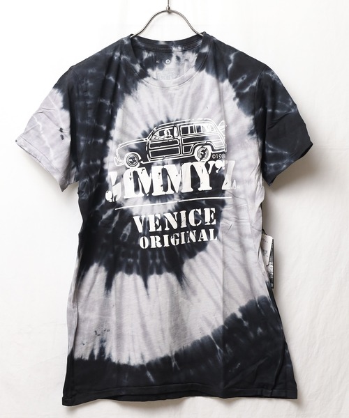 ARCHIVER(アーカイバ)の「【W】【it】【UT14】【JIMMY'Z】VENICE ORIGINAL CREWNECK TIEDYE TEE(Tシャツ/カットソー・メンズ・ブラック/その他1・MEDIUM/LARGE/X-LARGE)」の1枚目の写真