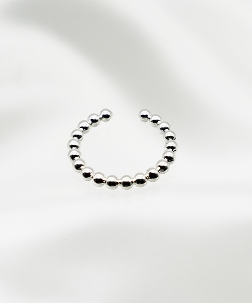 SIGNAL（シグナル）の「【SIGNAL/シグナル】Ball chain ring /ボールチェーンリング（リング・レディース・シルバー/ゴールド・FREE）」の7枚目の写真