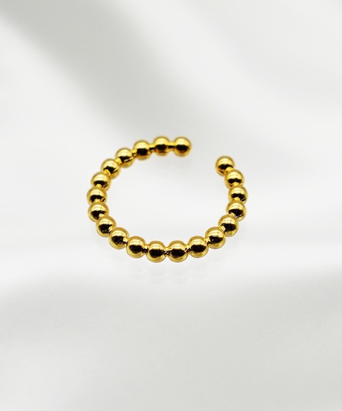SIGNAL（シグナル）の「【SIGNAL/シグナル】Ball chain ring /ボールチェーンリング（リング・レディース・シルバー/ゴールド・FREE）」の16枚目の写真