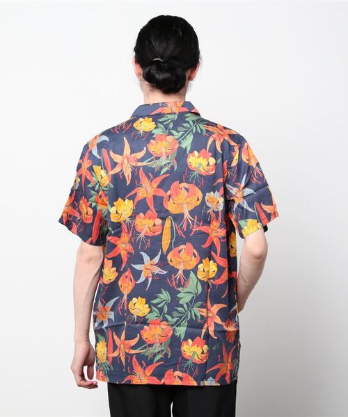 Nudie Jeans(ヌーディージーンズ)の「Arvid Lilies アロハシャツ(シャツ/ブラウス・メンズ・ブルー・X-LARGE/MEDIUM/SMALL/X-SMALL/LARGE)」の12枚目の写真