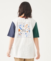 KRIFF MAYER Lady's Collection | 抗菌Aライン半袖T（キャンプ）(Tシャツ/カットソー)