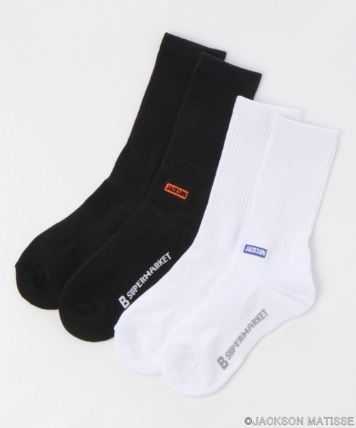 JACKSON MATISSE（ジャクソンマティス）の「【JACKSON MATISSE（ジャクソンマティス）×BAYFLOW】ムジ2Pソックス（ソックス/靴下・メンズ・その他1/その他2・FREE）」の2枚目の写真