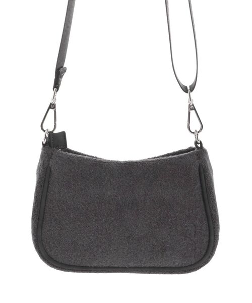 GYDA（ジェイダ）の「GGパイル2WAYミニBAG（ハンドバッグ・レディース・チャコールグレー/オフホワイト・FREE）」の16枚目の写真