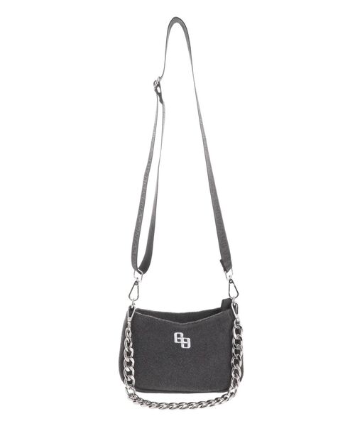 GYDA（ジェイダ）の「GGパイル2WAYミニBAG（ハンドバッグ・レディース・チャコールグレー/オフホワイト・FREE）」の21枚目の写真