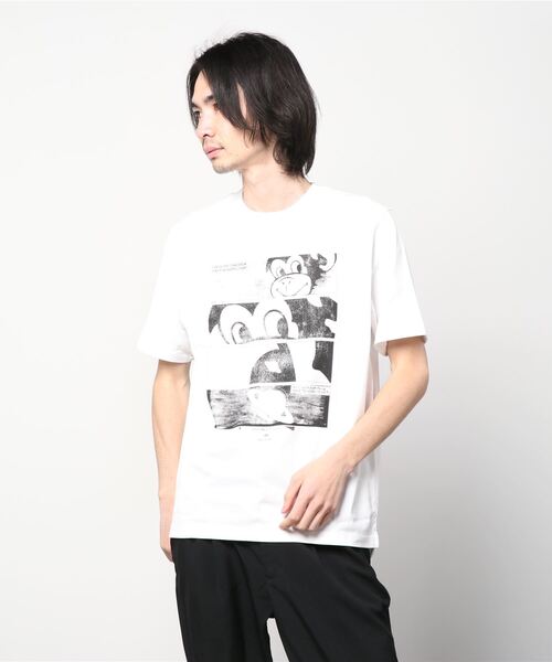 今期 25AW Paul Smith アートプリント Tシャツ M Amazon | [ポールスミス] M2R-220X-JP3294 バックプリント T
